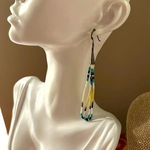 Native American Earrings Bead